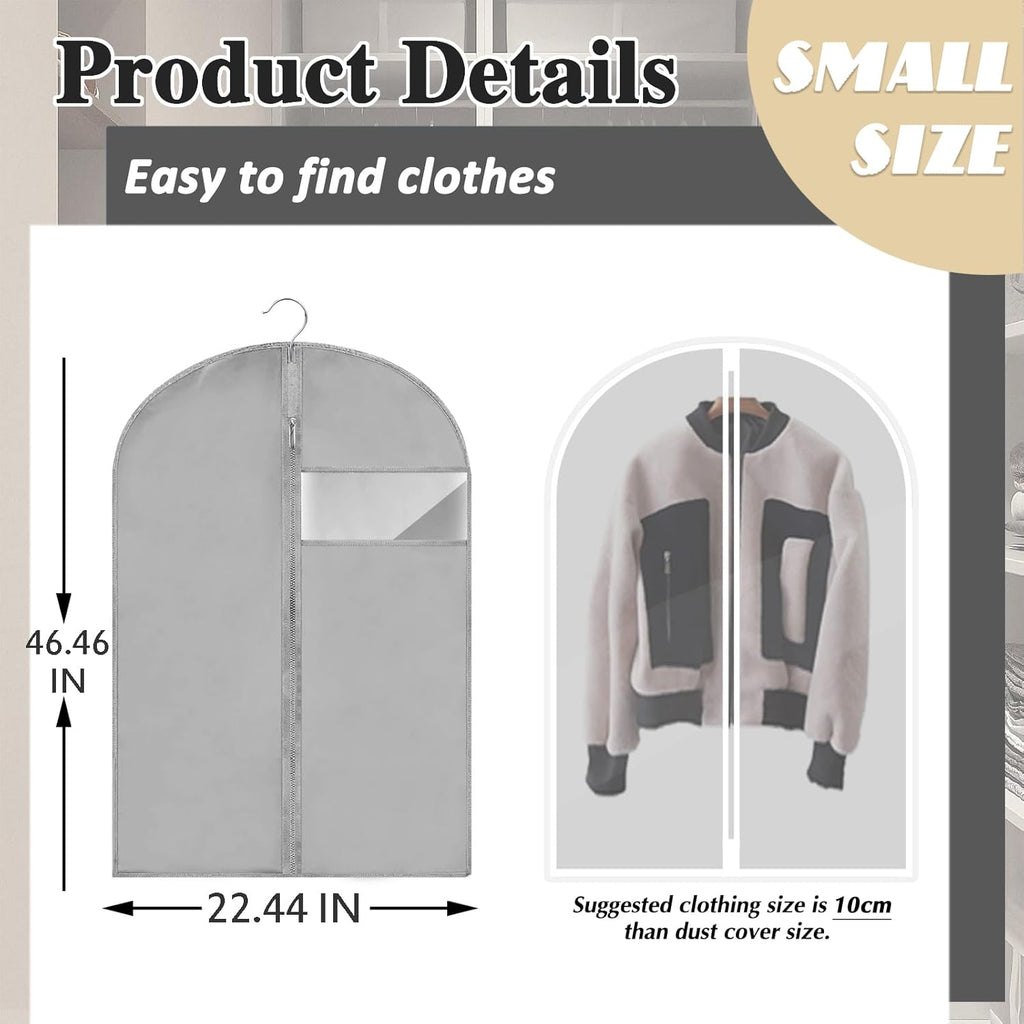 45'' Grey Garment Bag for Gowns W53767