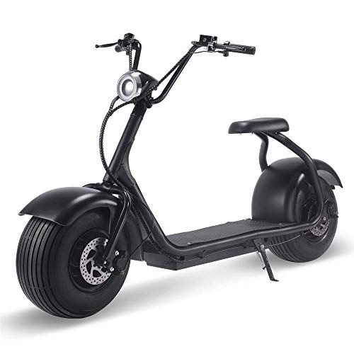Black 60V 18Ah 2000W Lithium Electric Scooter J516