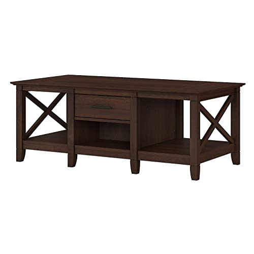 Aged Bronze Coffee Table with Storage V978465