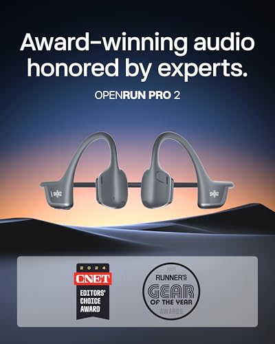 Open-Ear Bone Conduction Sport Headphones with Reflective Strip E351