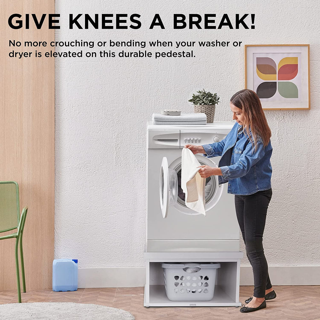 Wooden Laundry Pedestal P2697