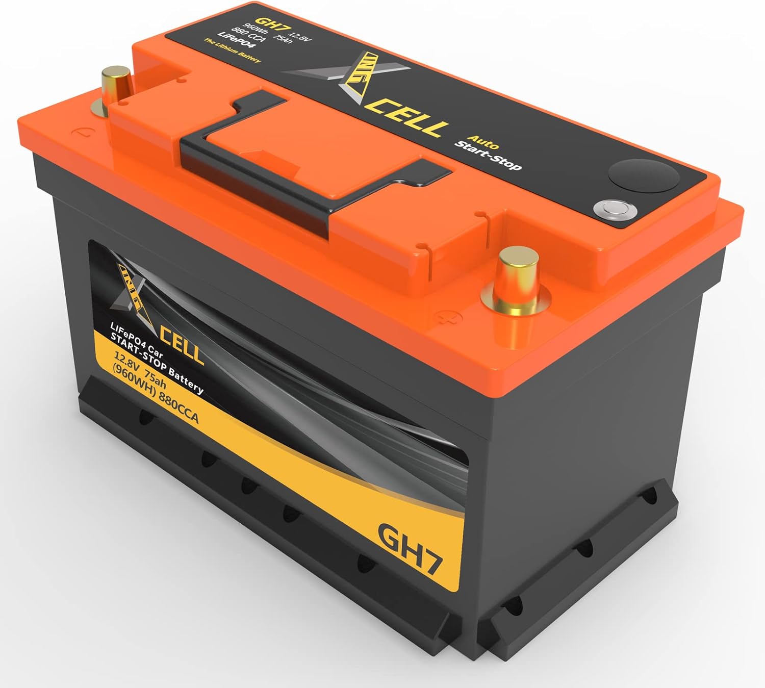 12V 60AH 768WH 790CCA LIFEPO4 Battery O490670