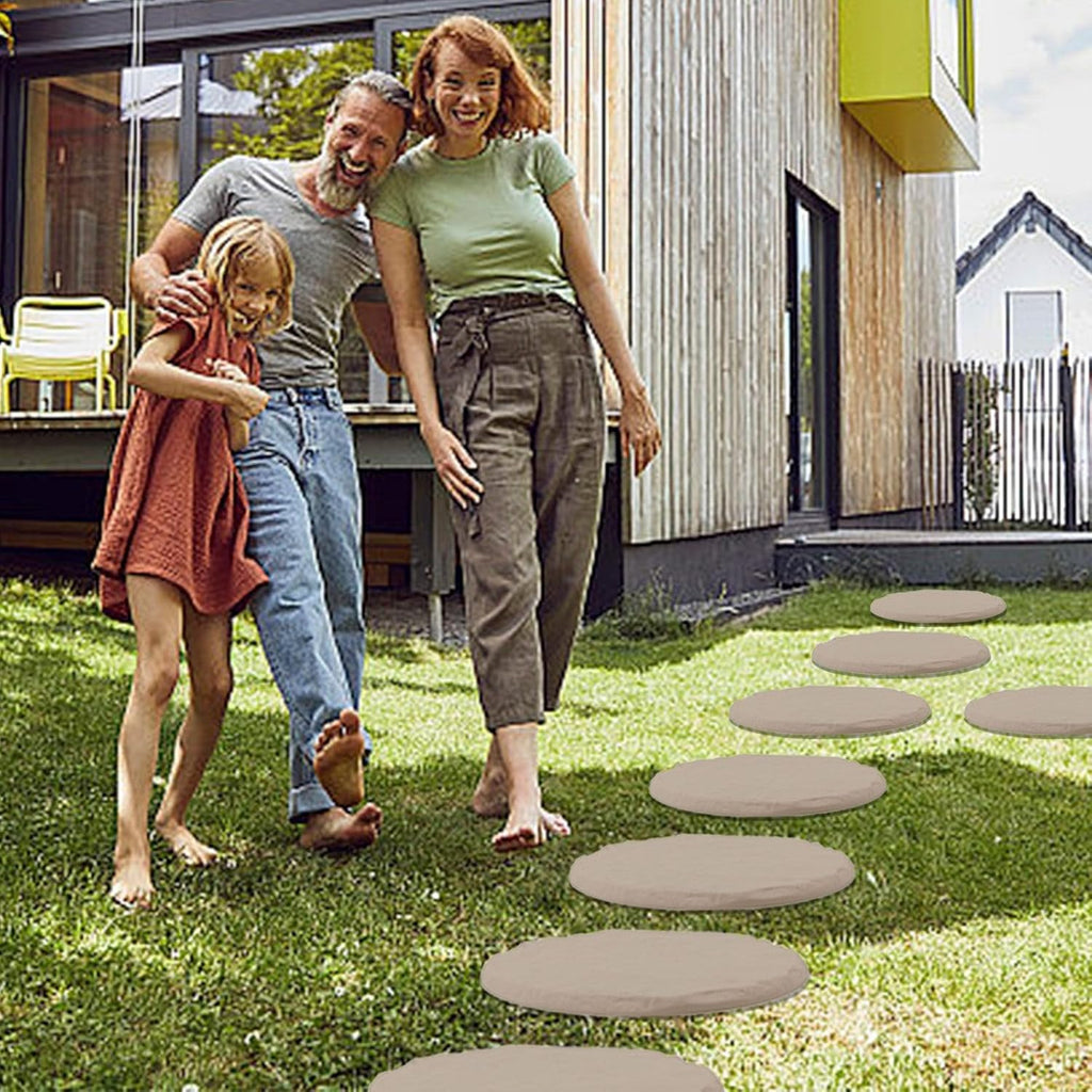 Beige Limestone Resin Garden Stepping Stones Z4246