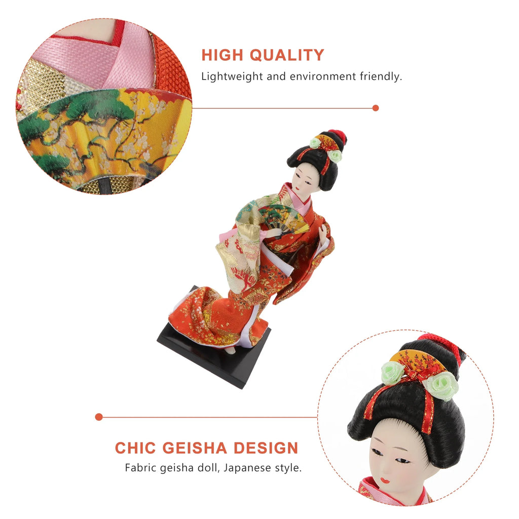 2 Pc Silk Kimono Doll A498