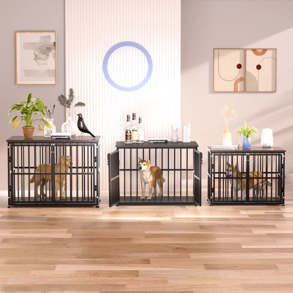 48Inch Heavy Duty Wooden Dog Crate T499686
