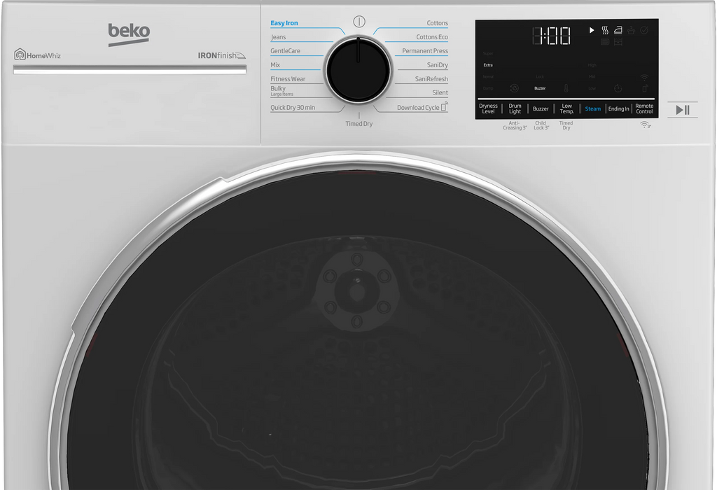 White Front Load Electric Dryer S73867