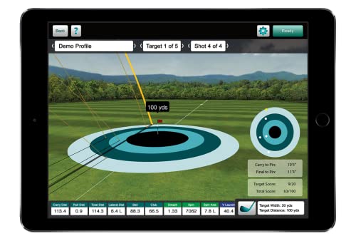 20+ Swing Data Parameters Golf Simulator and Launch Monitor V12518
