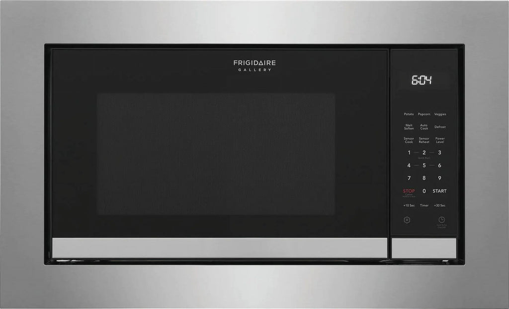 Black Stainless Steel Built In Microwave V7558