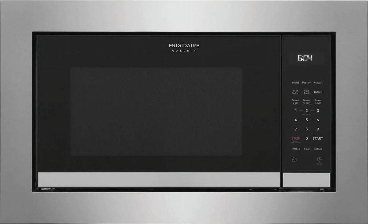 Black Stainless Steel Built In Microwave V7558