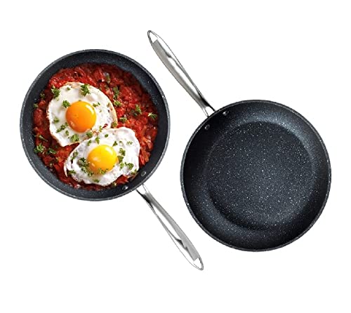 Hard Anodized Nonstick Frying Pan Set 10" & 11.5" Skillet Set P249
