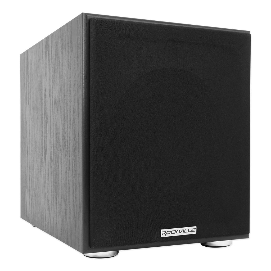 6.5" Black Ceiling Speaker Bluetooth Receiver Subwoofer S735501