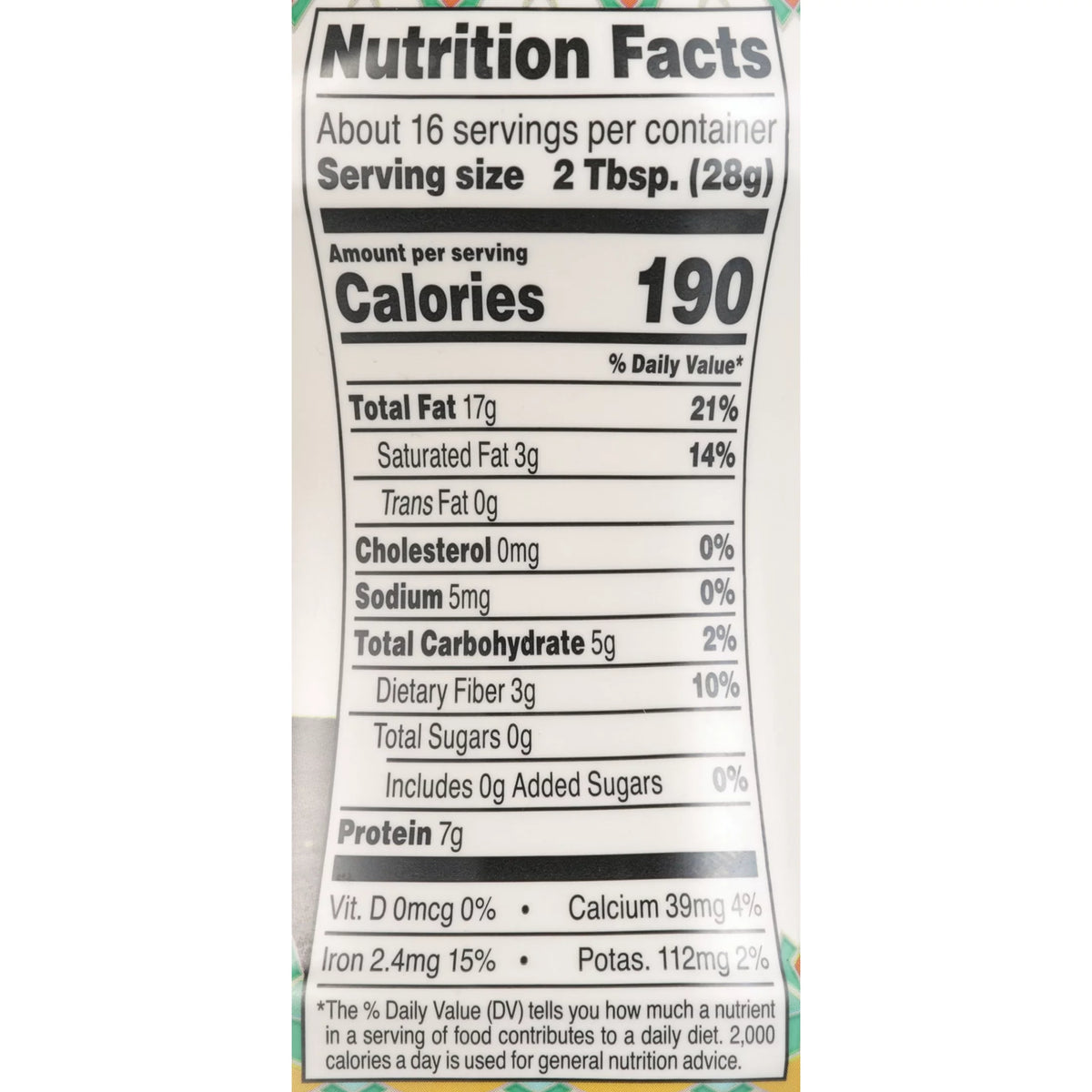 Organic Tahini 16 oz. P81842