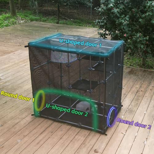 Catio Outdoor Cat Enclosure, Mega Kit W879