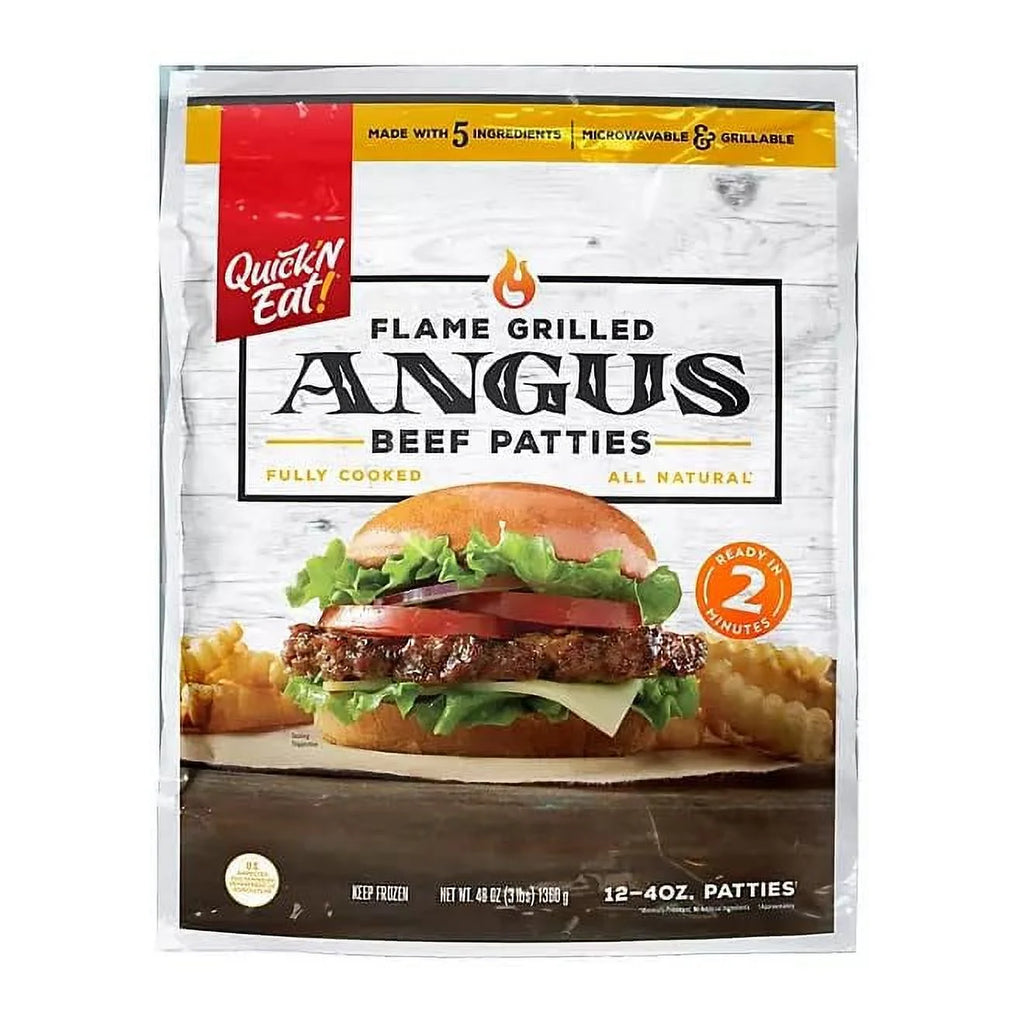 12 ct Fully Cooked Burgers P5238
