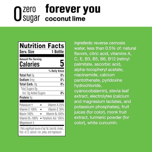 Coconut-Lime Nutrient Enhanced Water, 20 fl oz, 12 Pack Z14355