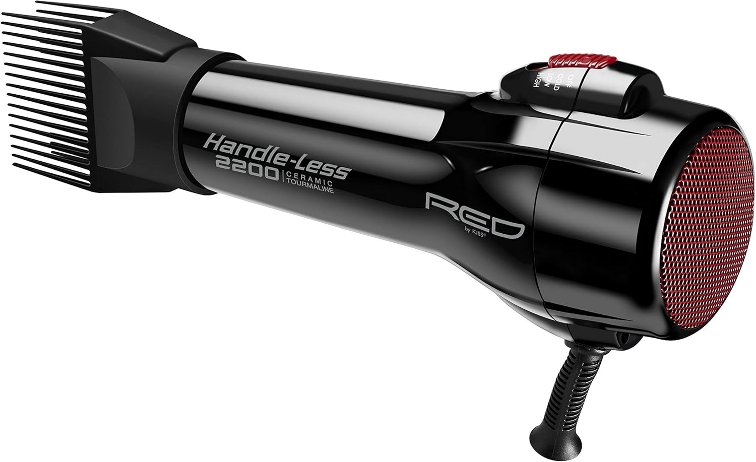 2200W Ceramic Tourmaline Hair Dryer with Comb Attachment A9747