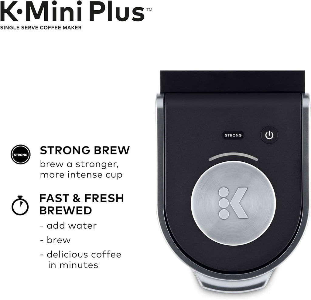 Single Serve K-Cup Pod Coffee Maker with Travel Mug E9662