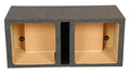 15" Dual Vented Square Subwoofer Enclosure Box E6841