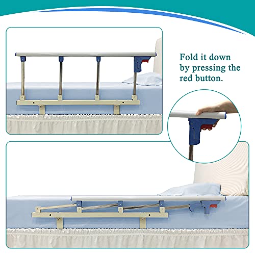 Collapsible Bed Side Grab Rail (37"x14", Only 1) J231