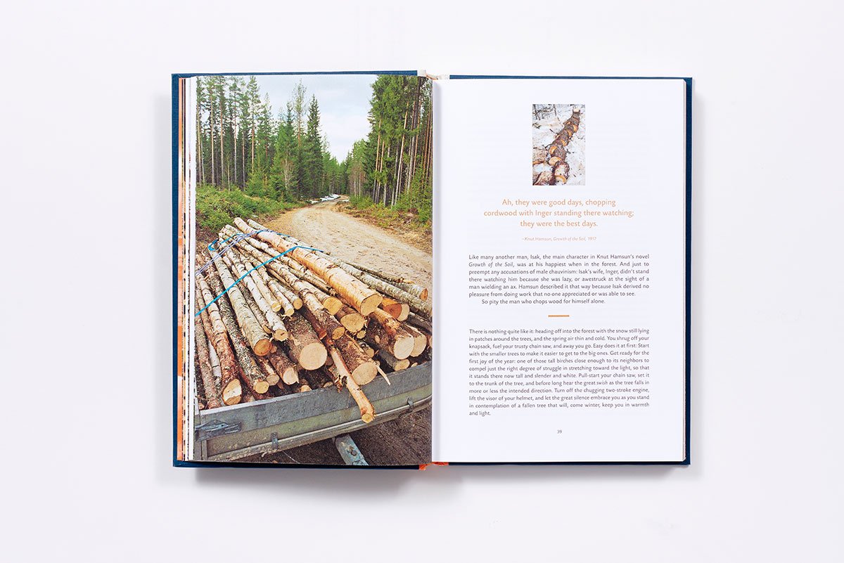 Chopping, Stacking, and Drying Wood the Scandinavian Way P20699