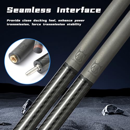 Carbon Fiber Break Pool Cue Stick 20OZ Weight 13mm Tip 58" L502135