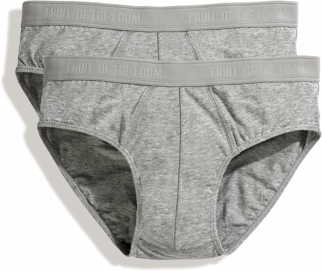 Mens Classic Sport Briefs (Pack of 2) (White) R36846