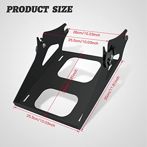 Black Detachable Luggage Rack D9299