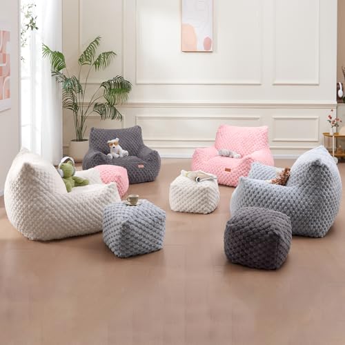 Giant Bean Bag Sofa Chair with Foot Rest S378