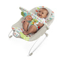 Baby Bouncer Infant Seat with Vibrations, Music, Removable Toy Bar J5007