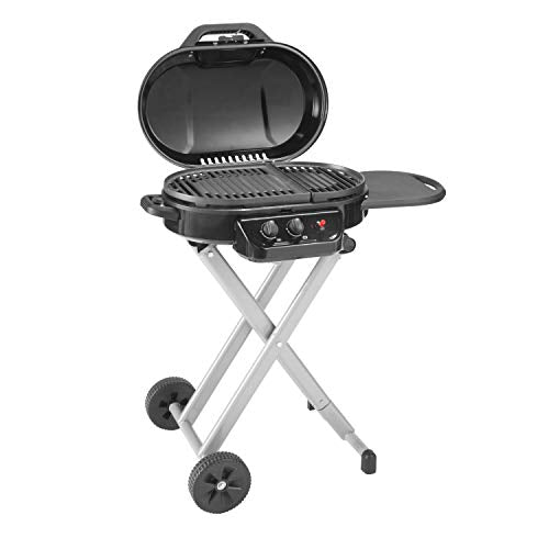 Portable Stand-Up Propane Grill with Push-Button Starter K5373