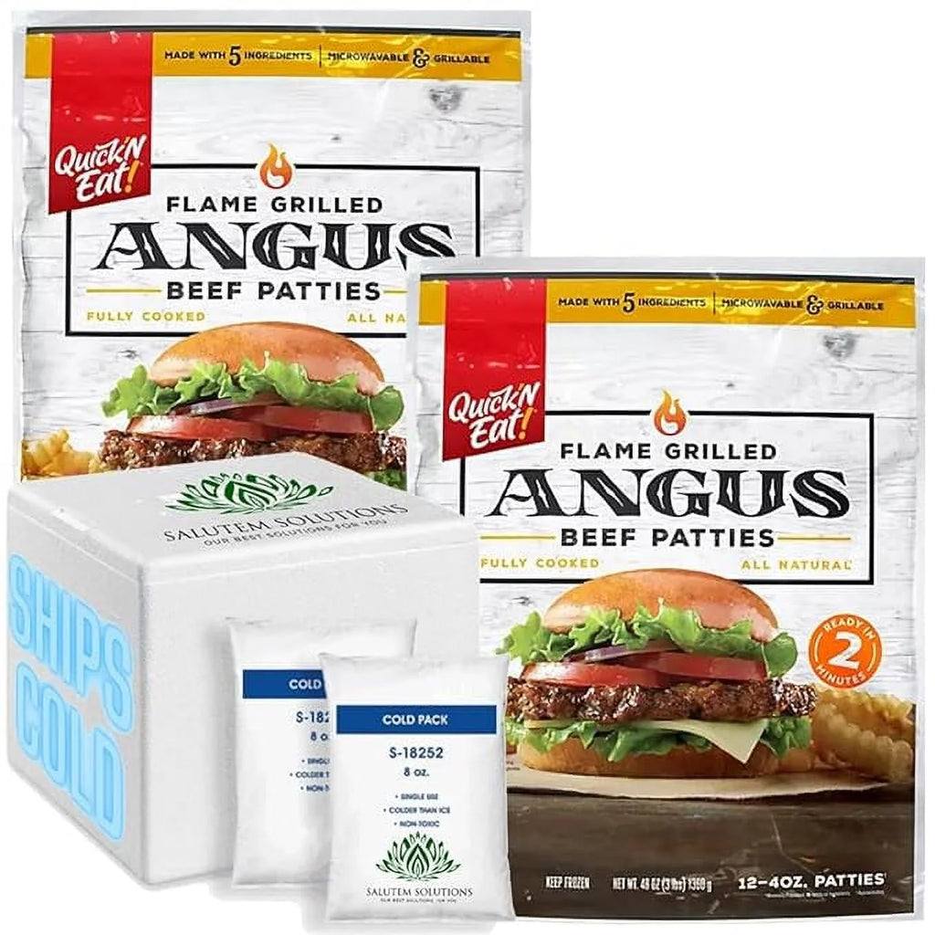 12 ct Fully Cooked Burgers P5238
