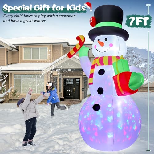 10 FT Christmas Inflatable Santa Claus with LED Lights A5738