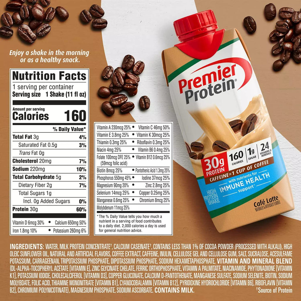 11 Fl. Oz Each Variety Sampler Pack of Protein Shakes (12 Pack) W277