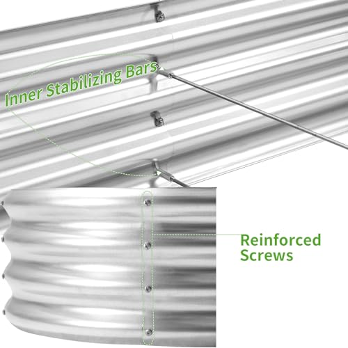 Galvanized Raised Garden Bed Kit N405