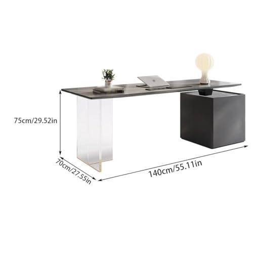 160 * 70 * 75cm Slate Computer Desk M826582