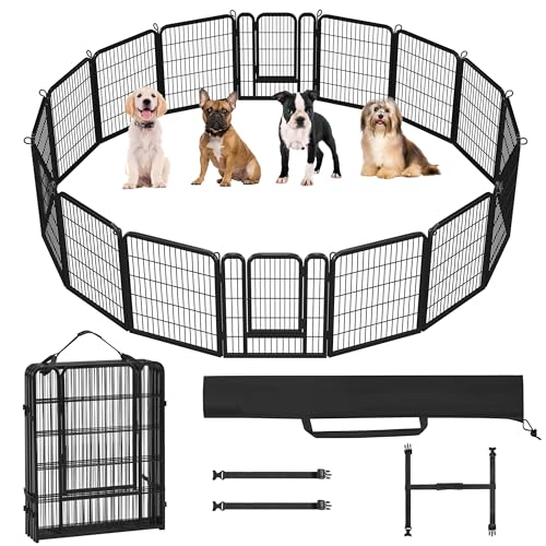 8 Panels Metal Dog Playpen S6110