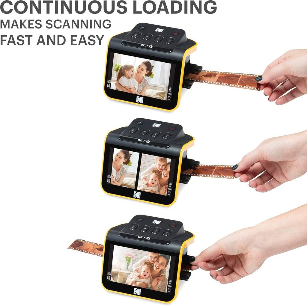 Film and Slide Scanner with 5" LCD Screen, 22MP JPEG O126431