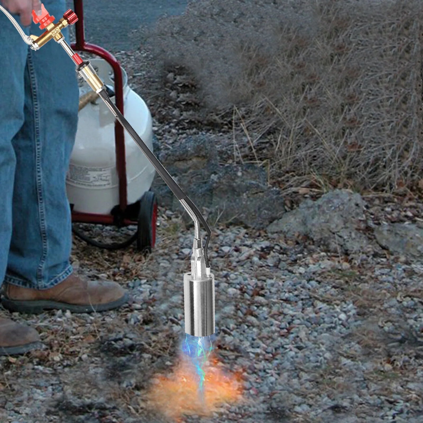 Portable Propane Torch Weed Burner with Hose M247