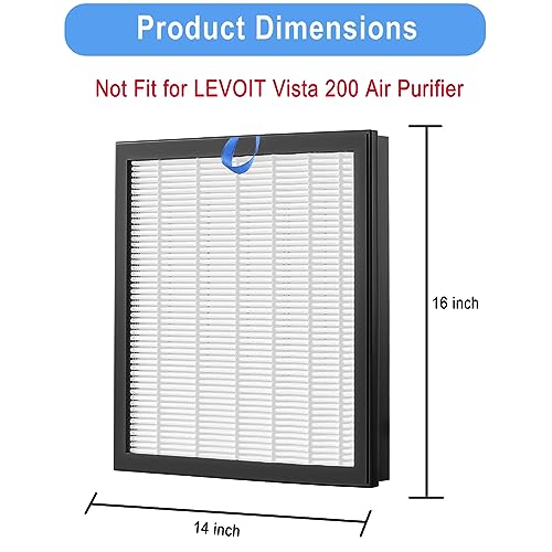2 Pack H13 True HEPA Air Purifier Filters R51460