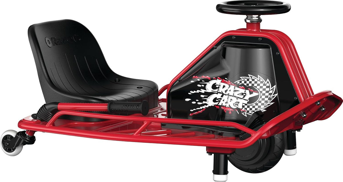24V Electric Drifting Go Kart, Black/Red J190118