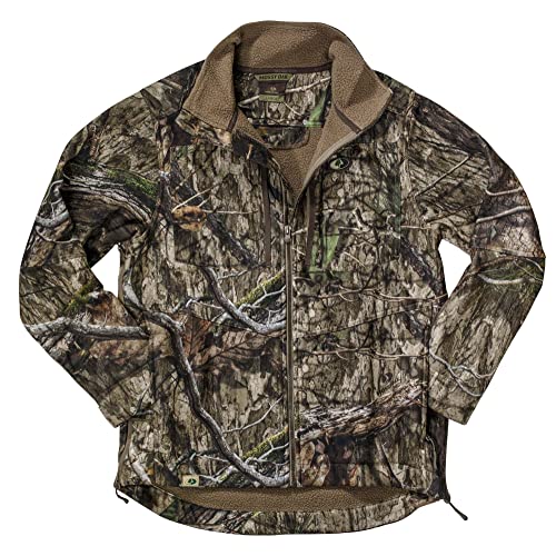 Men's Sherpa Fleece Lined Camo Hunting Jacket R16970
