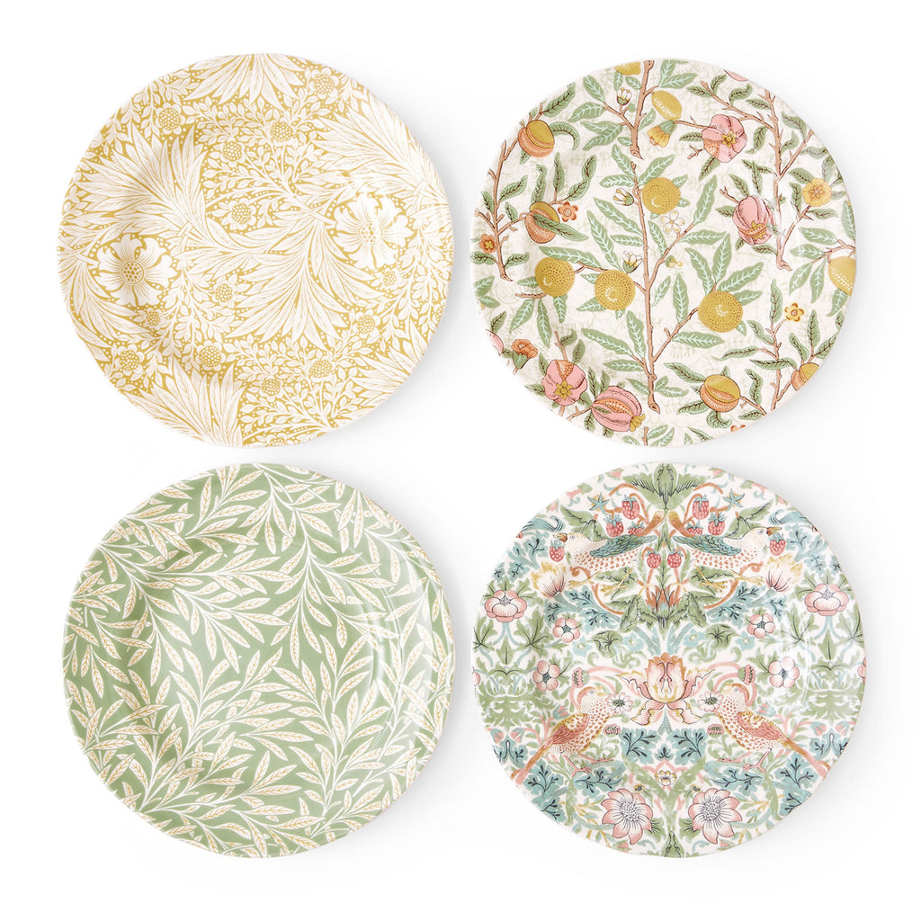 Multicolored Luncheon Plate Set of 4 O91501