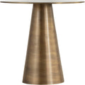 Antique Brass Finished Side Table B381733