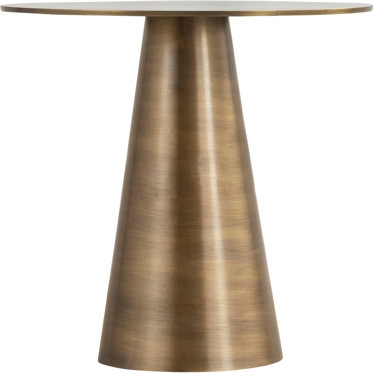 Antique Brass Finished Side Table B381733
