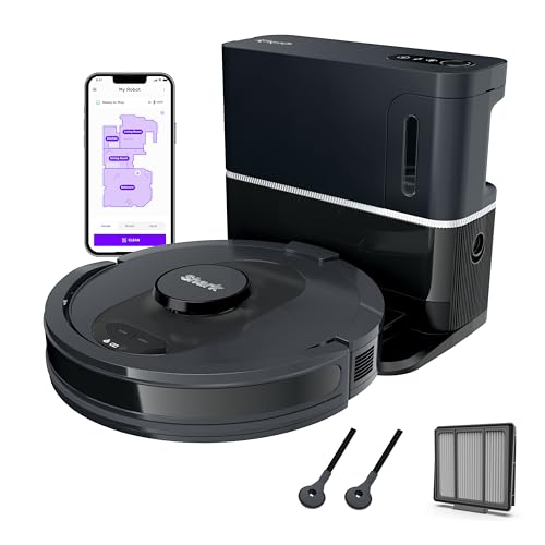 Dark Grey Robot Vacuum with HEPA Self Empty Base V5343