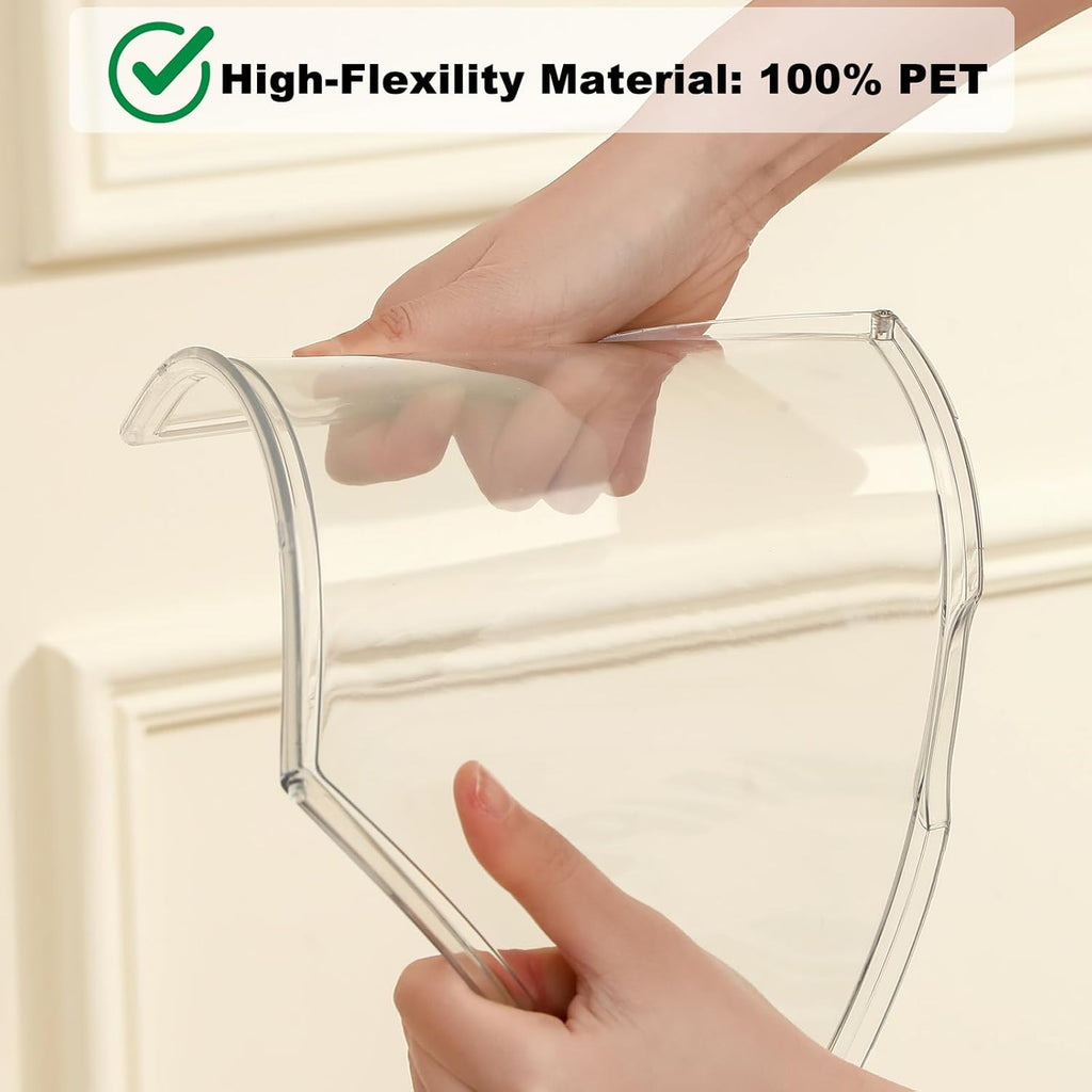 Clear Shoe Storage Box Stackable 4-Pack M662