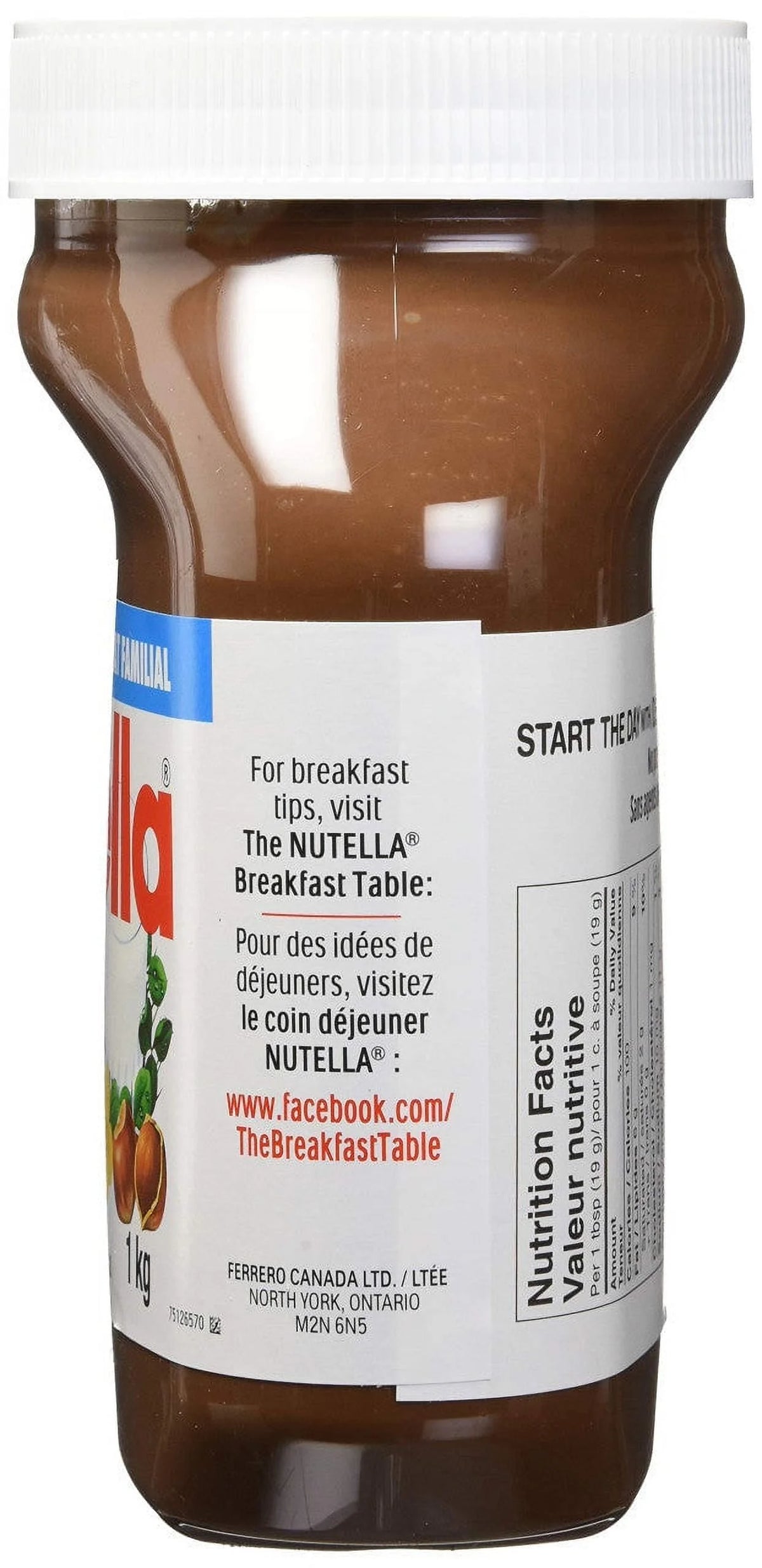 Hazelnut Chocolate Spread, 1kg/35.3 oz. R20694