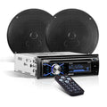 Single Din Bluetooth Car Stereo with 6.5 Inch 2 Way Speakers B85961