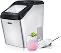 Electric Nugget Ice Maker Machine with Ice Scoop and Basket B94523