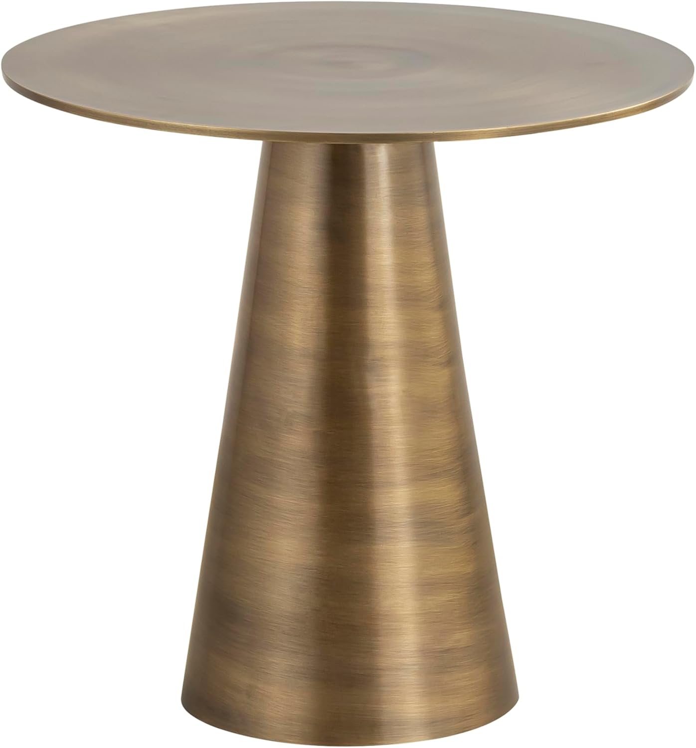 Antique Brass Finished Side Table B381733
